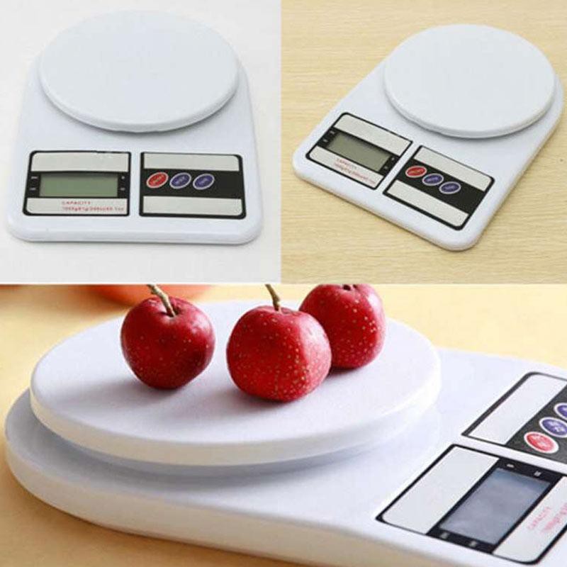 Timbangan Dapur Digital Electronik Kitchen Scale SF400 free baterai