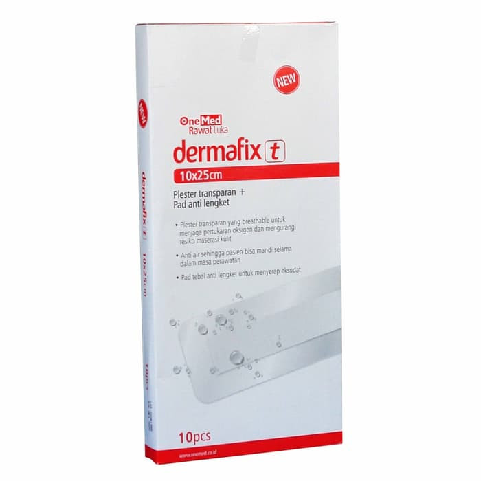 New Dermafix-T 10x25cm OneMed box isi 10