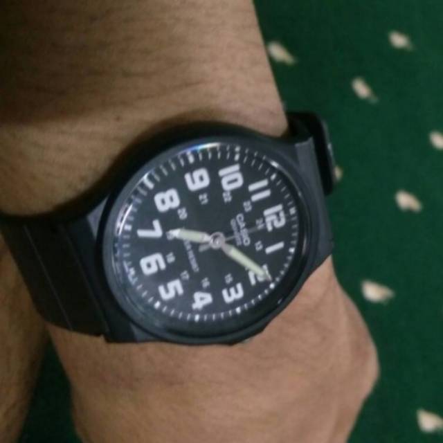 Jam tangan Casio analog vintage karet