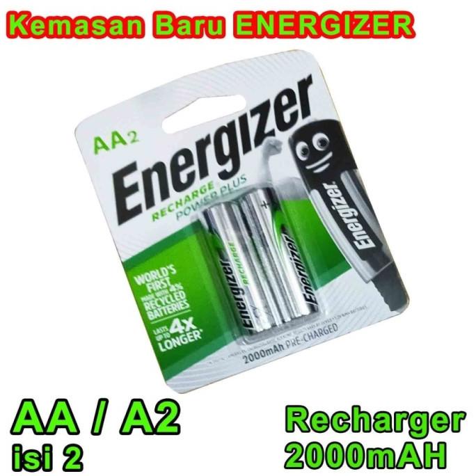 Baterai AA 2000 mAh ENERGIZER CHARGE Batre A2 Isi Ulang 2000mAh NH15