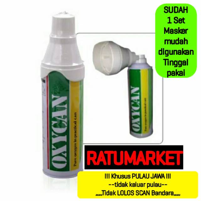 OXYCAN / OXYGEN / OKSIGEN  PORTABLE ISI 500CC