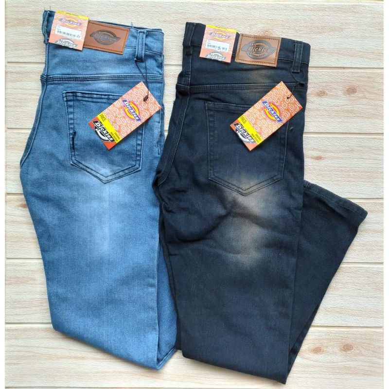 CELANA JEANS SLIMFIT PANJANG BAHAN MELAR/NGARET