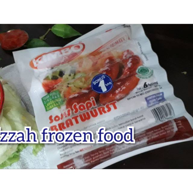 

Kimbo sosis bakar atau goreng jumbo