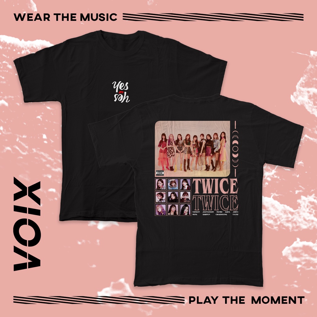 Kaos Kpop Twice "Yes Or Yes" Tee