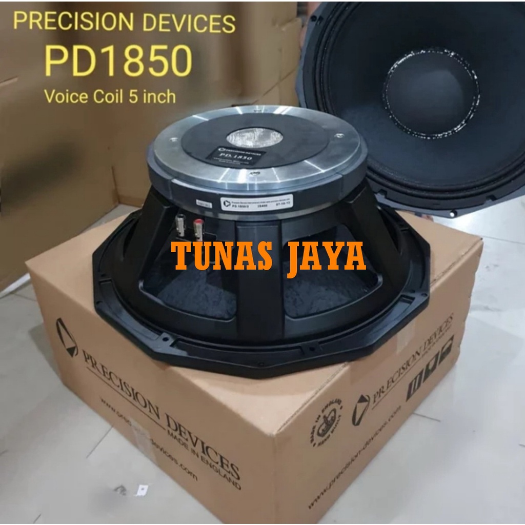 Speaker Component 18 inch Precision device  PD1850 speaker 18inch precision device pd 1850 coil 5inch