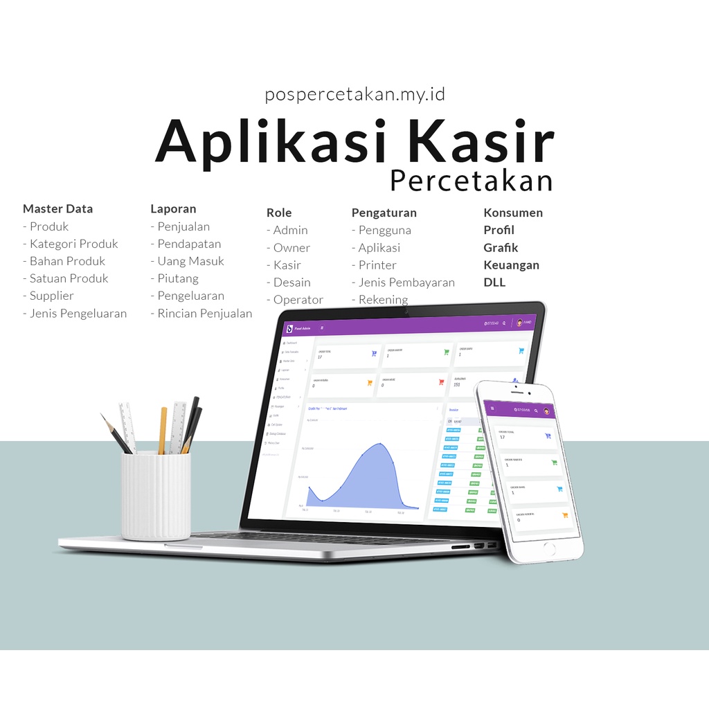 POS Percetakan | Aplikasi Kasir Percetakan