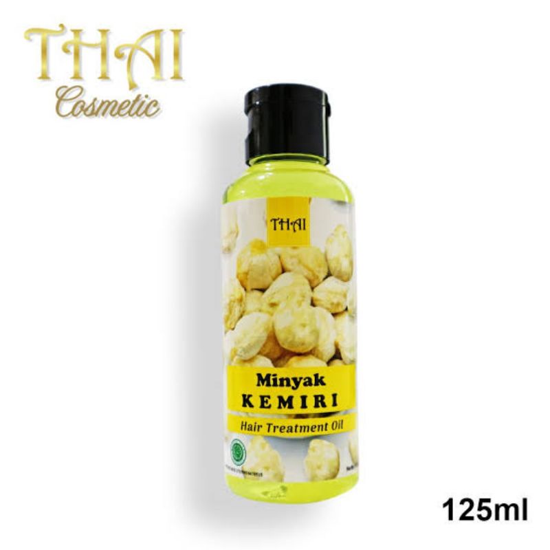 MINYAK KEMIRI THAI 125ml ORIGINAL / PELEBAT RAMBUT / PENGHITAM RAMBUT