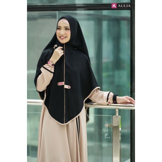 Set Gamis Aulia KALEEYA NUDE BLACK