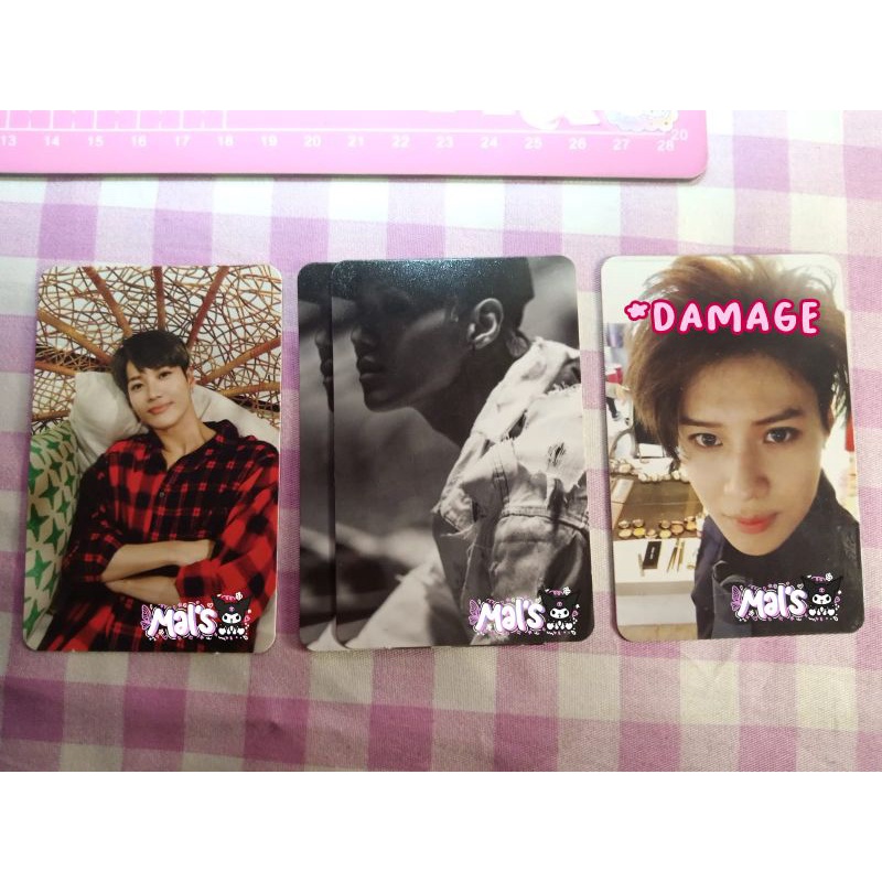 shinee taemin photocard pc move press it mttm