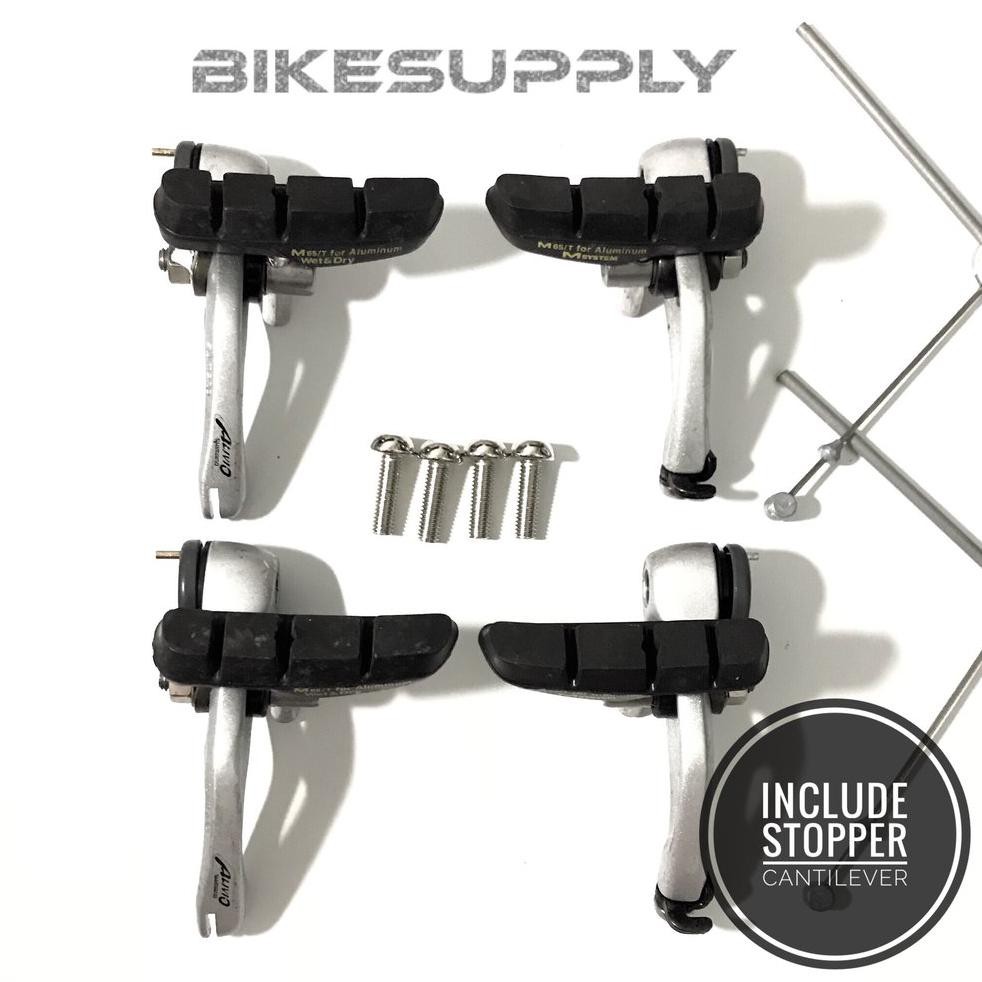 Rem Cantilever Brake Shimano Alivio Via Japan Include Stopper Hanger Cantilever
