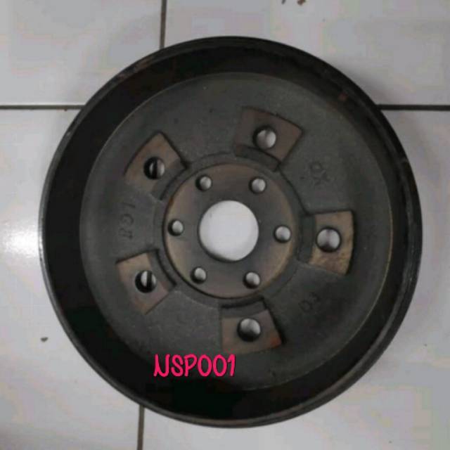 TROMOL BELAKANG MOTOR RODA TIGA 3 JIALING LUBANG 5
