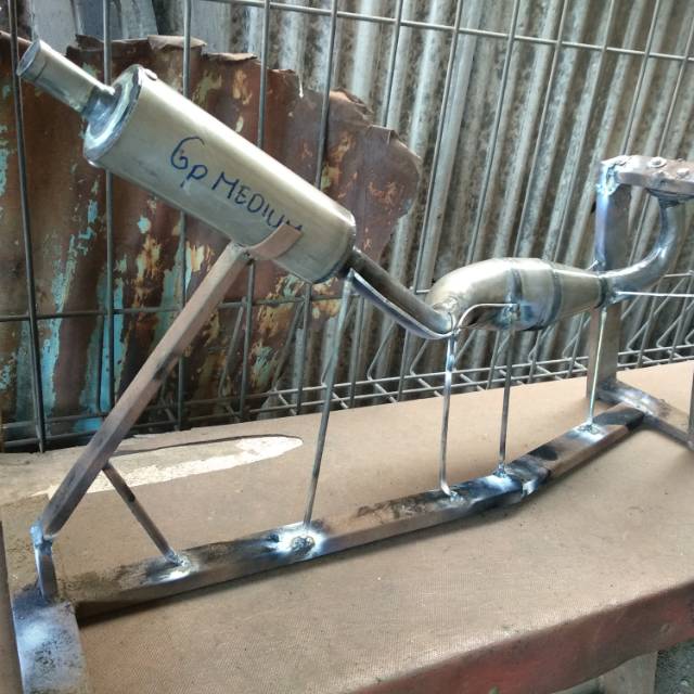 Knalpot mini gp medium