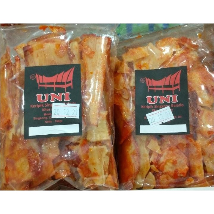 

KERIPIK SINGKONG BALADO UNI