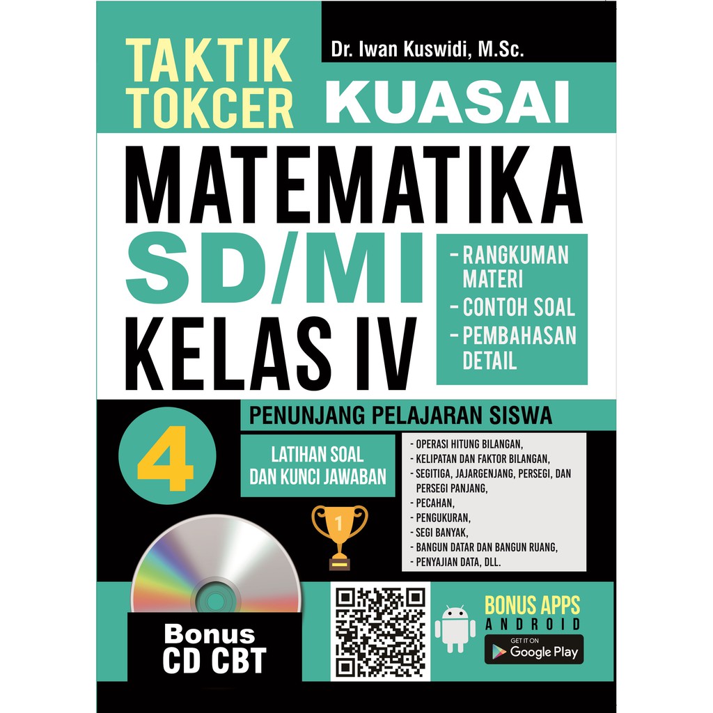 

Buku Taktik Tokcer Kuasai Matematika SD Kelas IV - LAKSANA