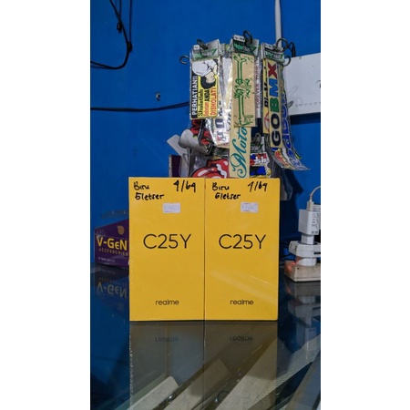 realme c25y ram 4/64gb baru