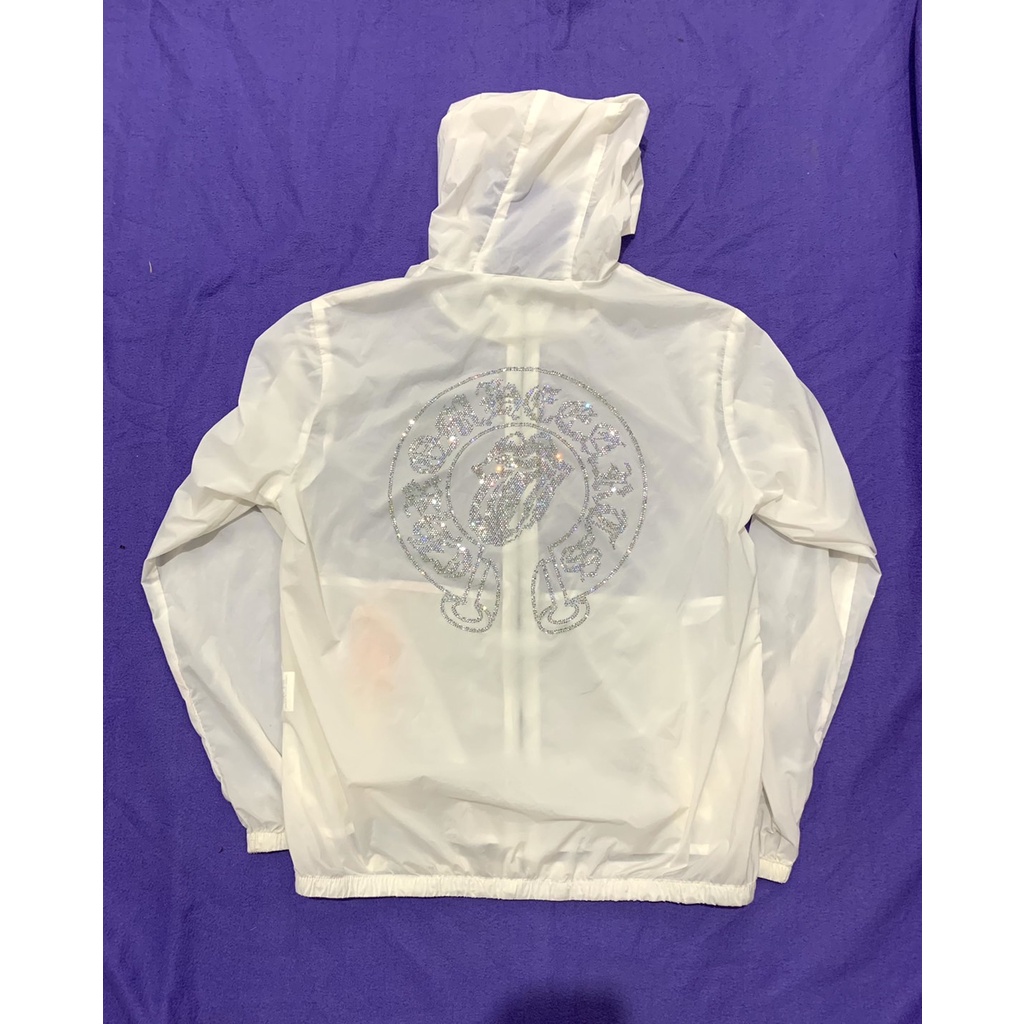 windbreaker chrome hearts x rolling stone