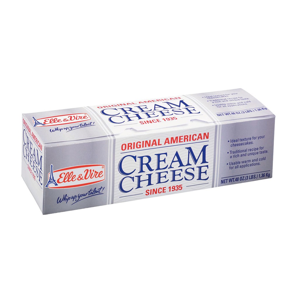 

Elle & Vire Cream Cheese Ukuran 1.36kg