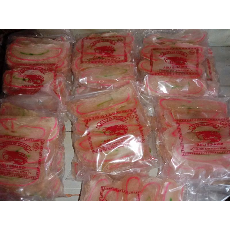 

kerupuk dan asinan