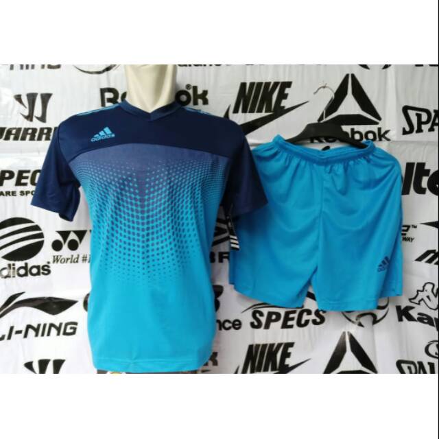 Baju Kaos Futsal Jersey Bola Setelan Futsal Adidas