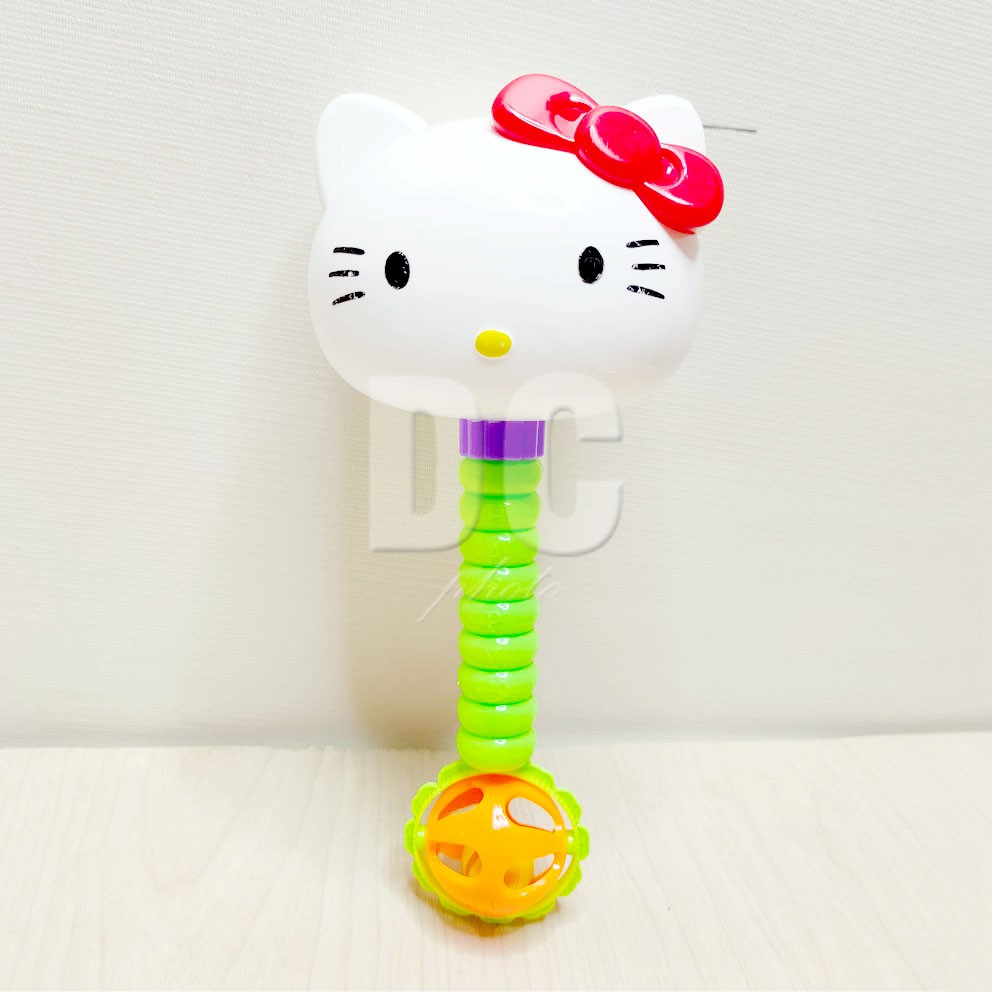 Baby Rattle Hello Kitty 3288-34 Mainan Kerincingan Bayi Bentuk Kucing