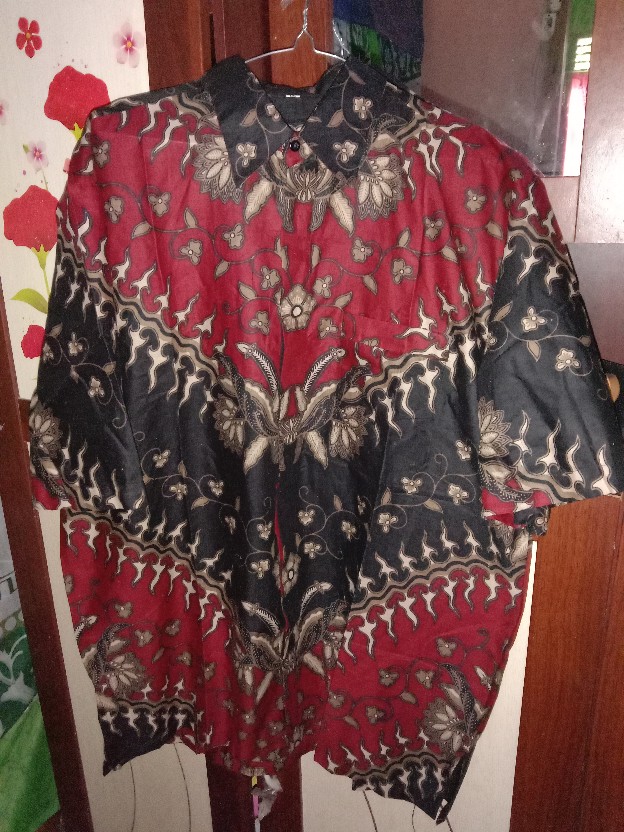 Xxxl Batik Resmi Hem Batik Batik Jumbo Kemeja Batik Lengan Pendek Bige M L Xl Xxl Xxxl 4xl 5xl 6xl
