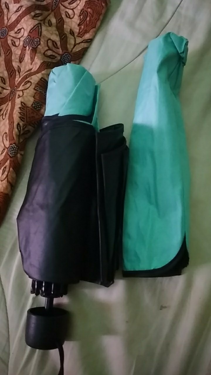 Payung Lipat Payung Hujan Anti Uv Motif Polos Ph004