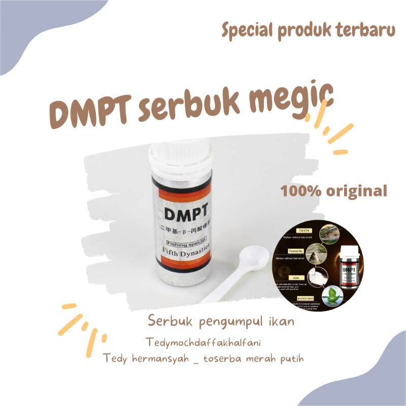 serbuk ajaib umpan pancing DMPT termurah original