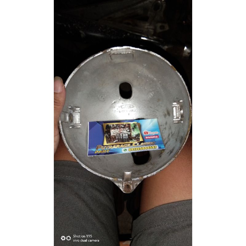 BATOK LAMPU DEPAN CB 100 KODE HM 22M ORIGINAL NOS