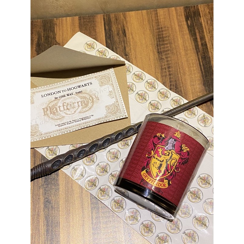Harry Potter Gryffindor Hogwarts House Mystery Ring Scented Candle Lilin Aromaterapi 200g