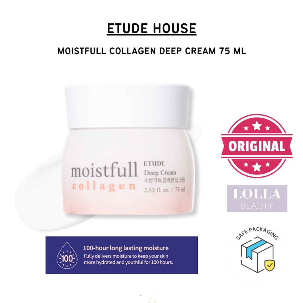 ETUDE HOUSE -  Moistfull Collagen Deep Cream 75 ml