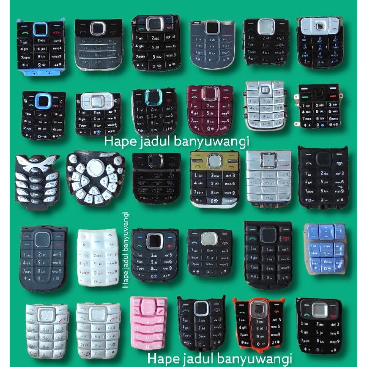 ⭐⭐⭐⭐⭐ berbagai type keypad tombol hp hape jadul nokia kwalitas grade A new old stock