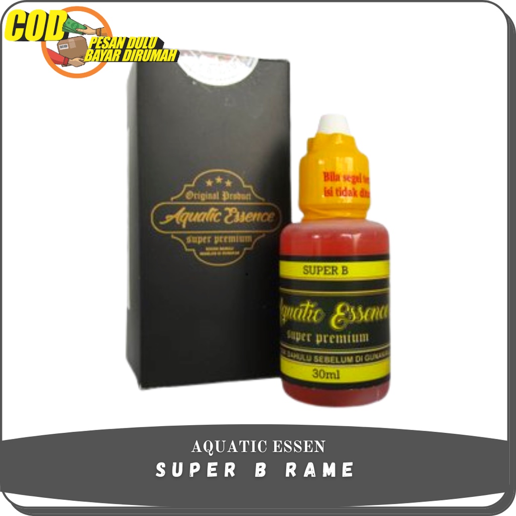 Essen Ikan Mas Rame - AQUATIC ESSEN SUPER B PALING UNGGUL DAN AMPUH  Essen Super B - Aquatic Essen -