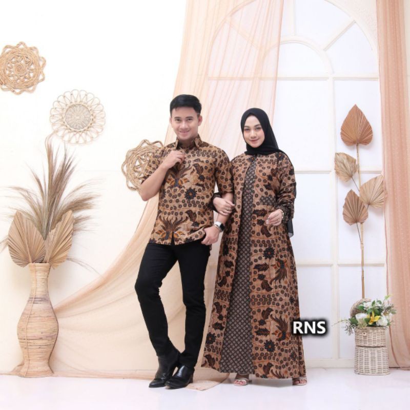 COUPLE KELUARGA GAMIS BATIK