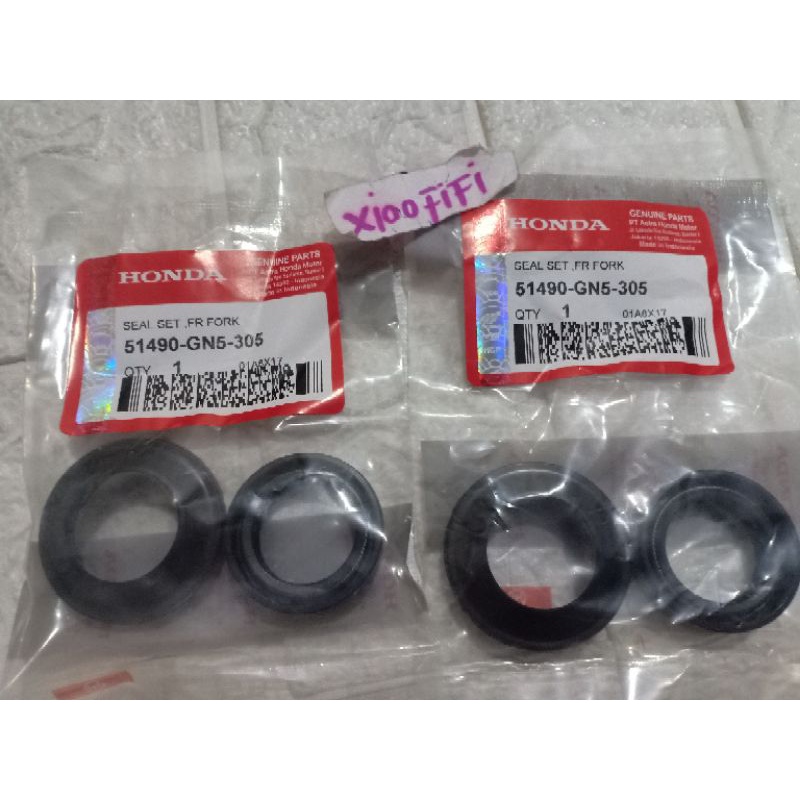 As shock depan + seal shock Supra fit new,Supra x 125, revo (KTM)