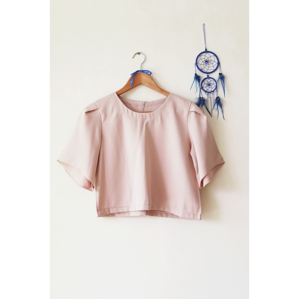 PRELOVED PREMIUM, Baju Wanita Warna Cream, Kondisi 90%