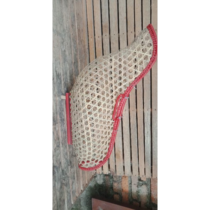 kisa bolong bambu tas ayam kangkok model angsa