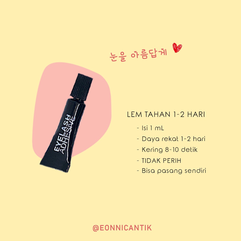 LEM BULU MATA 1ML KOREA - EONNICANTIK