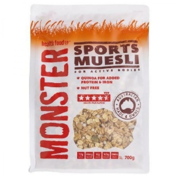 

Monster Muesli Sports Muesli 700gr