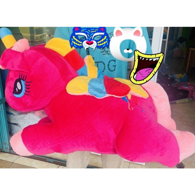 Boneka Kuda poni jumbo 60x60 #bonekalayinglittelponi