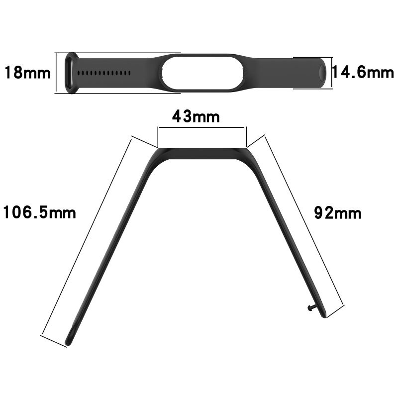 Strap Pengganti Untuk Mi Band 7 Compatible Mi Band 5/6 Amazfit Band 5
