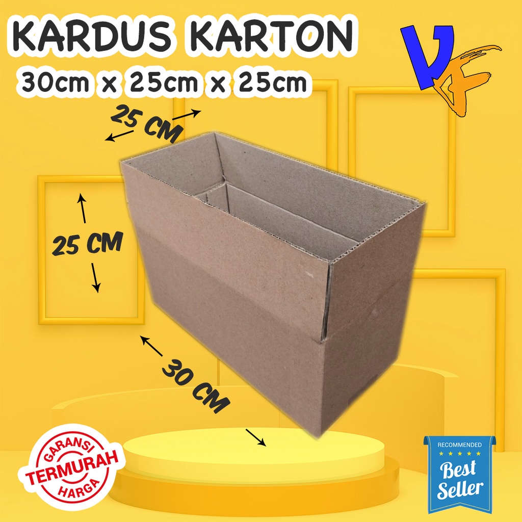 

KARDUS / KARTON / KOTAK / BOX / DUS PACKING / PARCEL uk 30x25x25cm