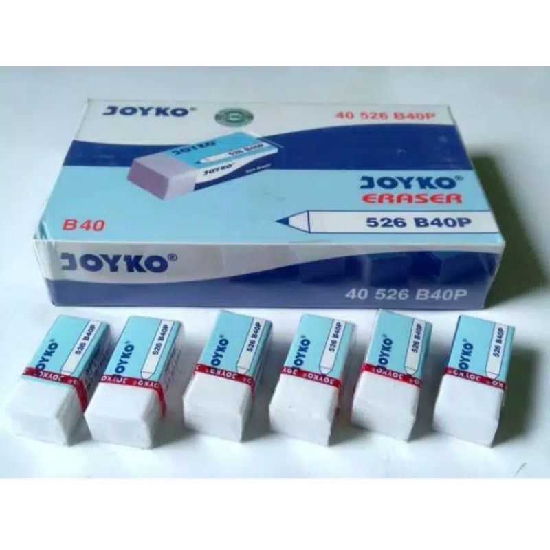 Eraser Penghapus Joyko 526-B40P ecer