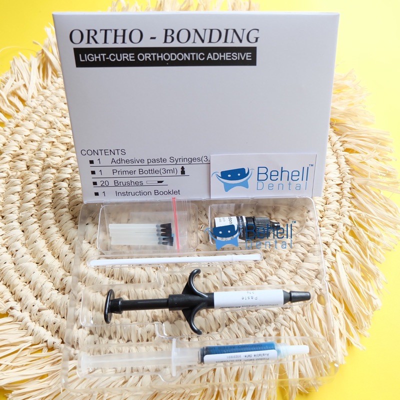 ORI LEM BEHEL METAL CERAMIC ORTHOBONDING LIGHT CURE / ORTHO BONDING LASER U/ BRACKET MIRIP TP TOP