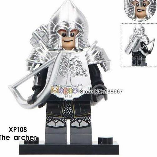 ☺ Lego Minifigure Game of Thrones Castle Warrior Uruk Hai Commander ▼