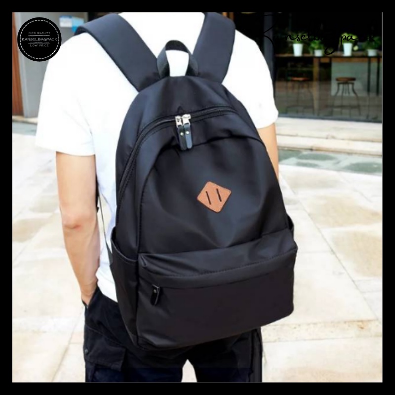 Tas Wanita Backpack Ransel Polos