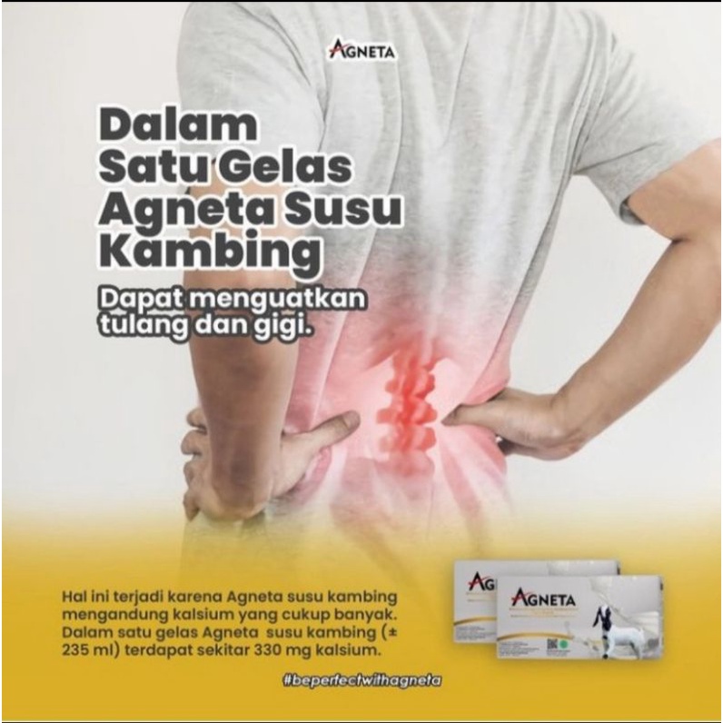 

Agneta Goat Milk Susu Kambing Agneta 1 Sachet 100% Original