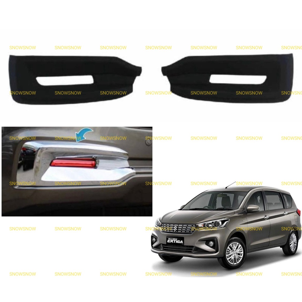 Reflektor Bumper Cover All New Ertiga 2018 2021 2022 UP Hitam Chrome