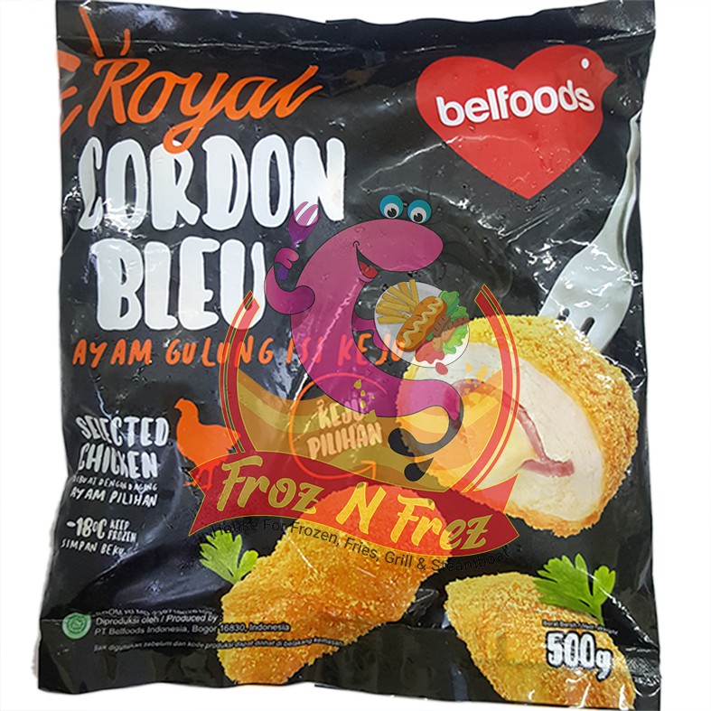 

BELFOODS ROYAL Cordon Bleu 500 Gram