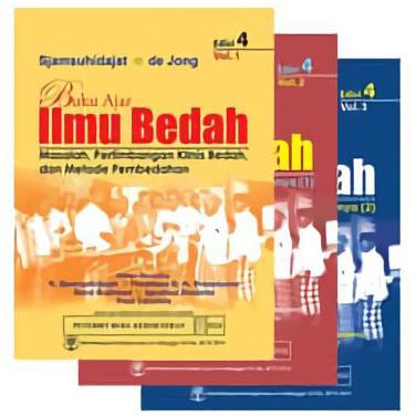 ORIGINAL Buku Ajar Ilmu Bedah Edisi 4 - Jilid 1,2,3 - De Jong