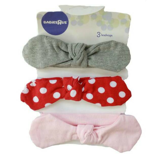 Bandana Bayi / Headwraps BabiesRus 3 in 1